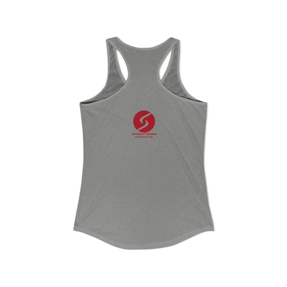 "Sweat Local" Women's Ideal Racerback Tank (Next Level)