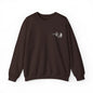 Gildan Crewneck Sweatshirt — Embroidery, White DB Chest Logo
