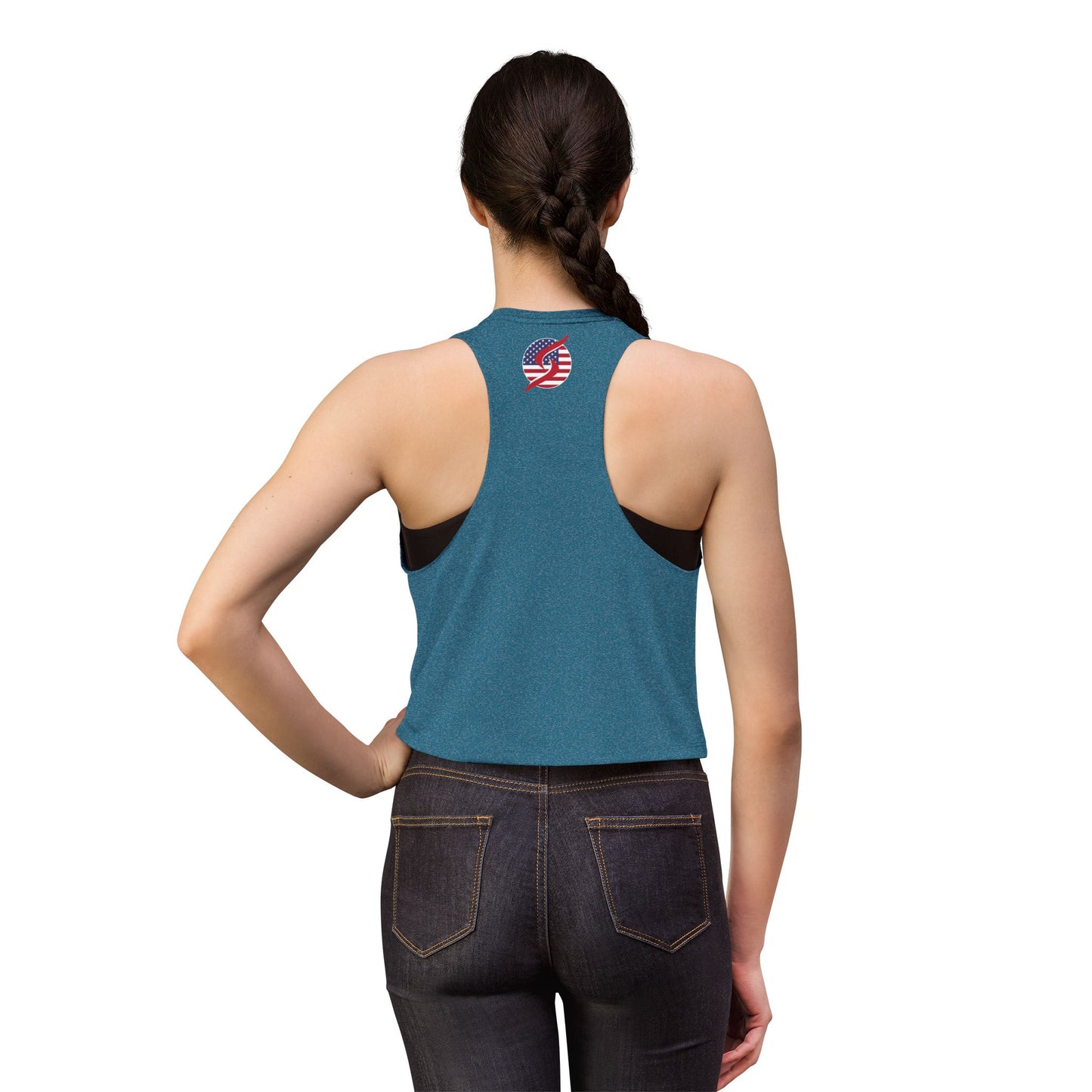 CrossFit Summa Women's Crop Tank — Patriotic Edition