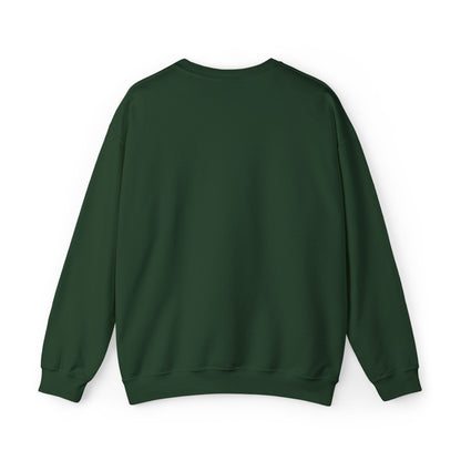Gildan Crewneck Sweatshirt — Embroidery, White DB Chest Logo