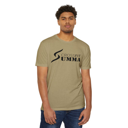 Classic Summa Tee, dark logo, Unisex CVC Jersey T-shirt