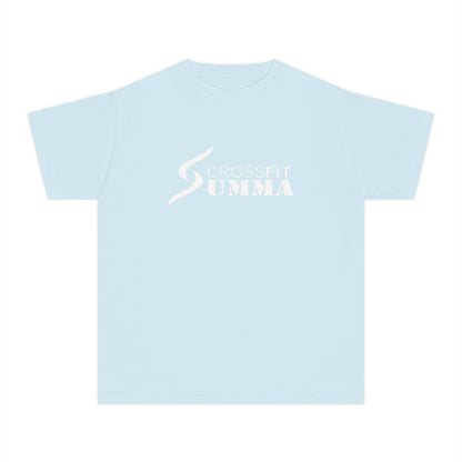 Youth CrossFit Summa Tee - white logo