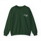 Gildan Crewneck Sweatshirt — Embroidery, White DB Chest Logo