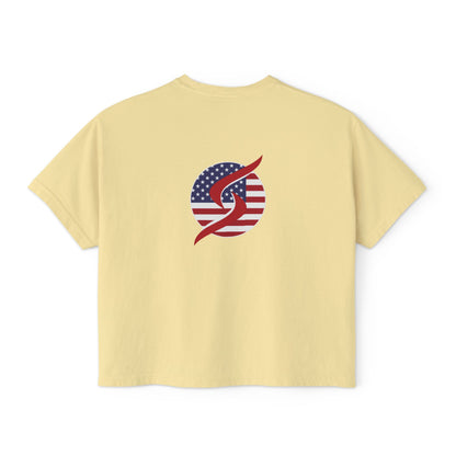 Women's Boxy Tee - Patriotic Edition